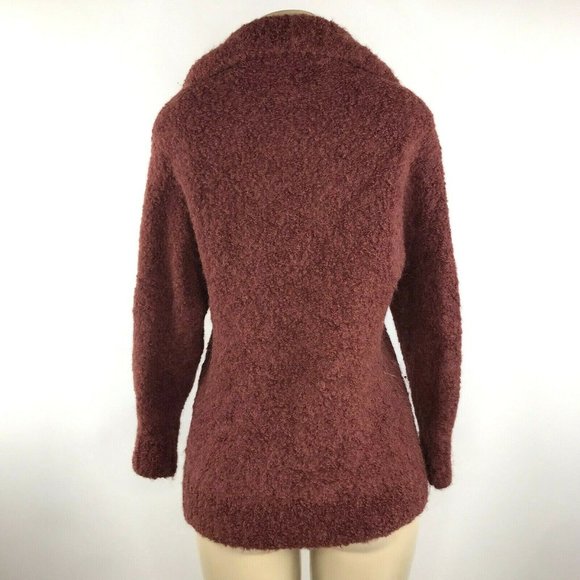 Aritzia Wilfred Oversized Alpaca Cardigan Brown - Picture 11 of 14